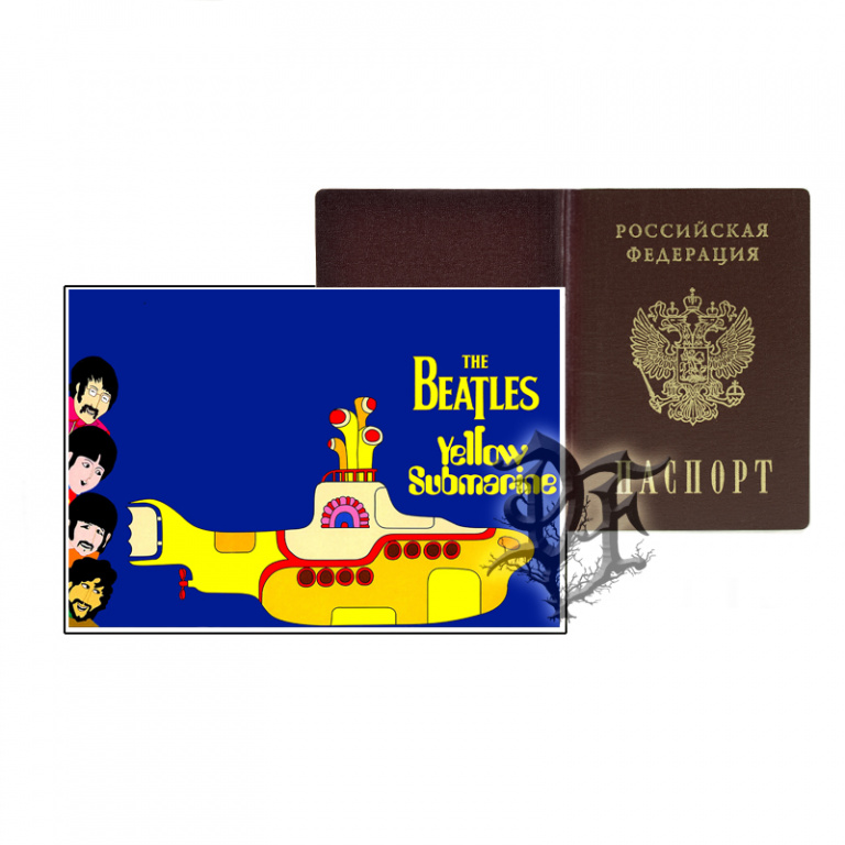 Обложка для паспорта Beatles альбом