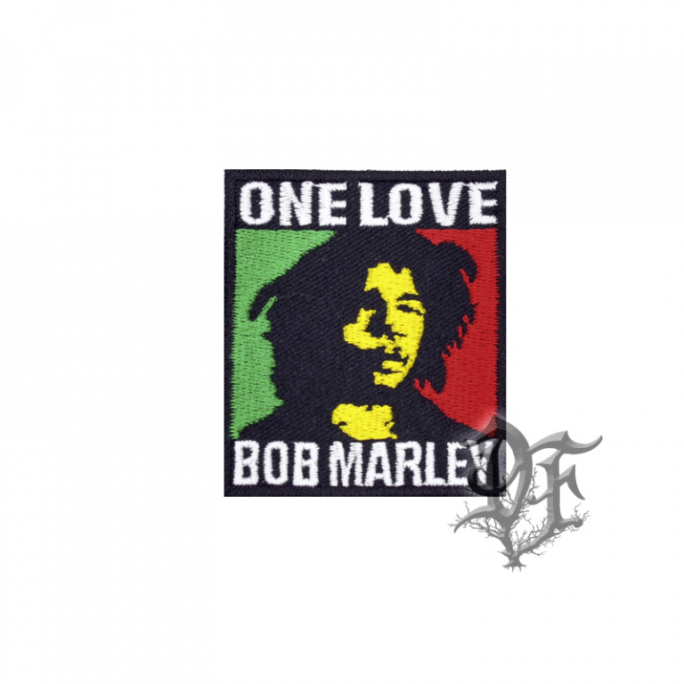 картинка Термонашивка Bob Marley one love от магазина Darkforest