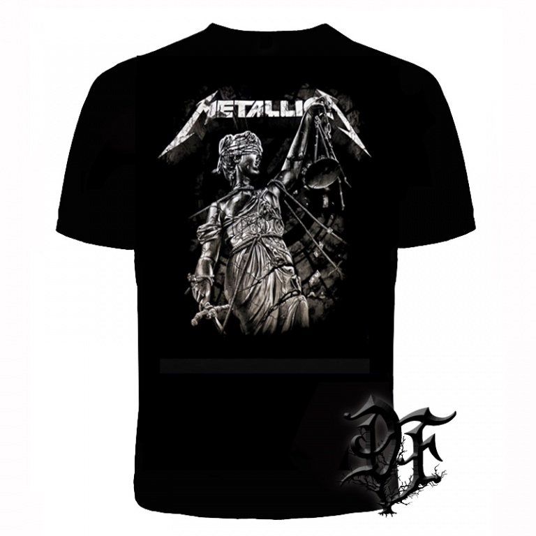 картинка Футболка Metallica And Justice for All от магазина Darkforest