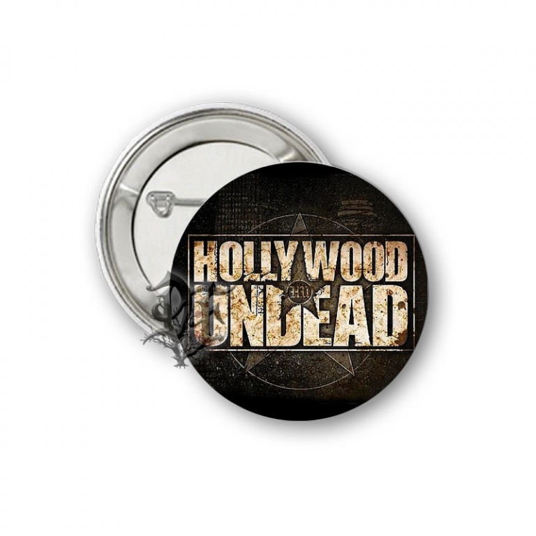 Значок Hollywood Undead надпись