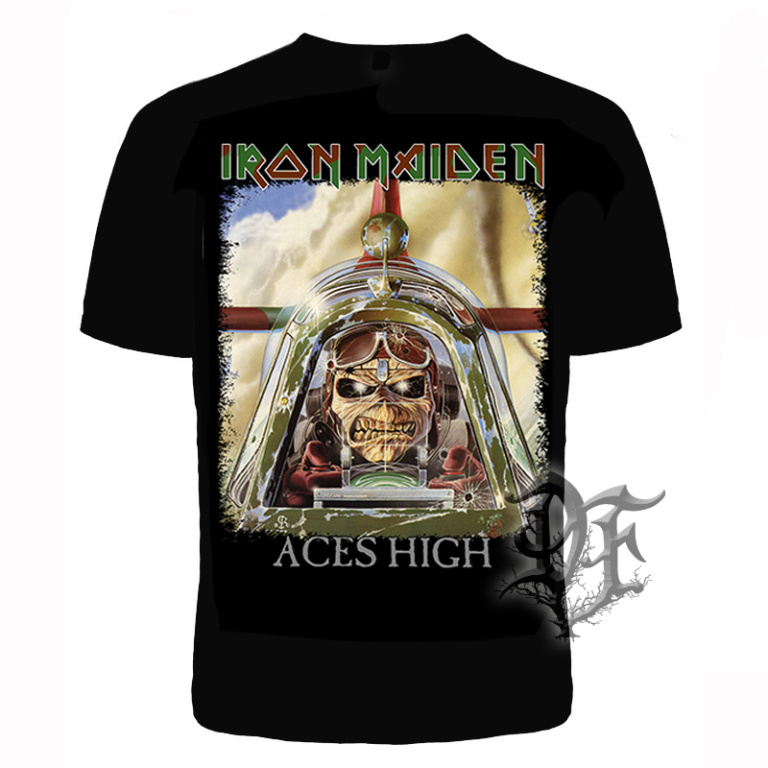 картинка Футболка Iron Maiden Aces High от магазина Darkforest