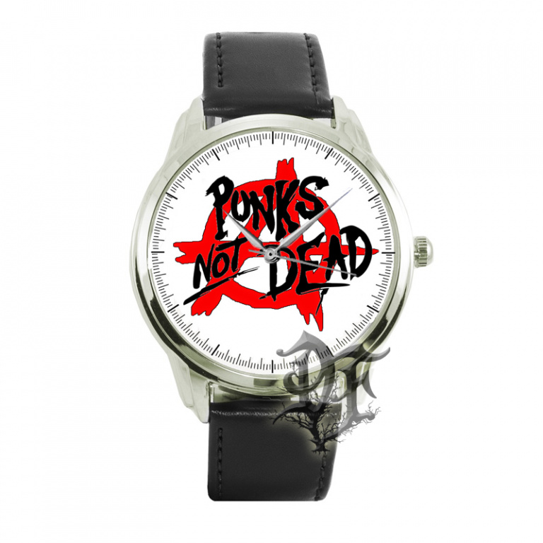 картинка Часы наручные Punks not dead от магазина Darkforest