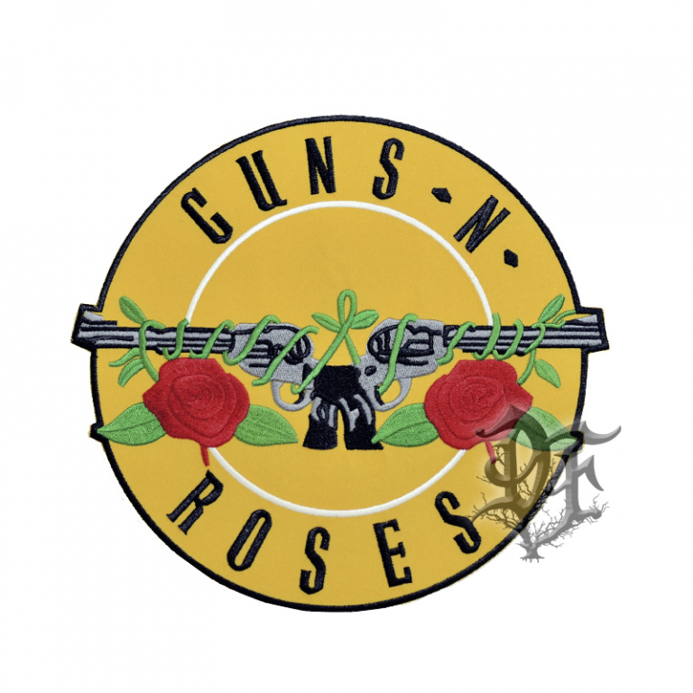 картинка Нашивка Guns n Roses большая от магазина Darkforest
