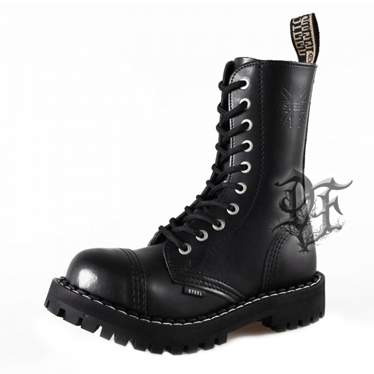 картинка Ботинки зимние STEEL 105 106 0N Black от магазина Darkforest