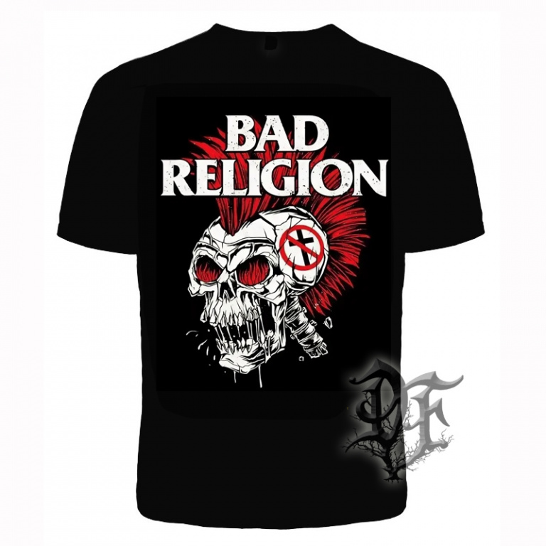 картинка Футболка Bad Religion череп от магазина Darkforest