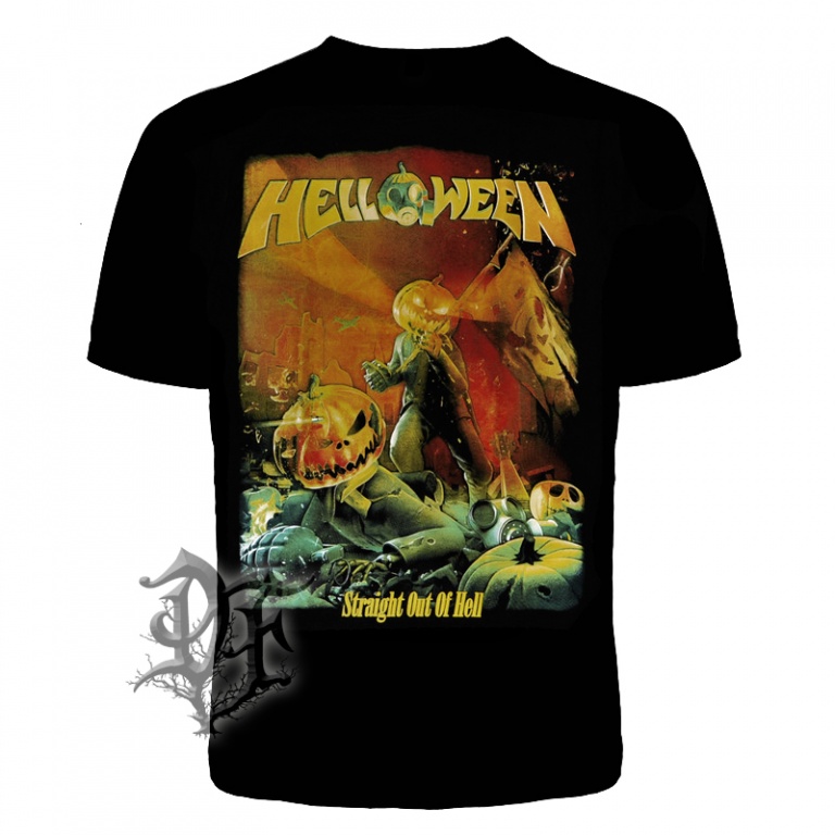 картинка Футболка Helloween Straight Out of Hell от магазина Darkforest