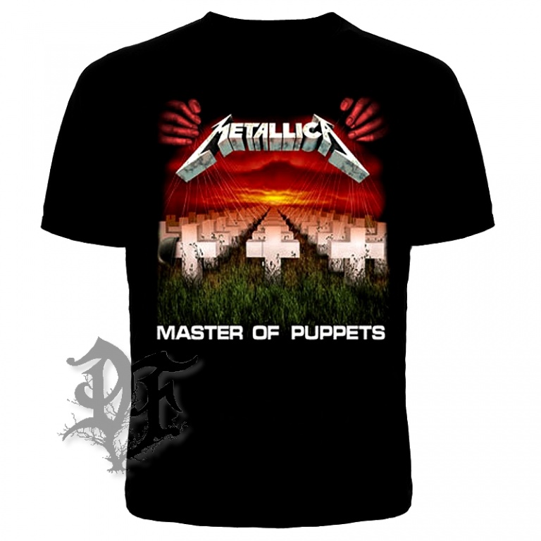 Футболка Metallica  Master of Puppets