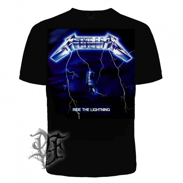 картинка Футболка Metallica Ride the Lightning от магазина Darkforest