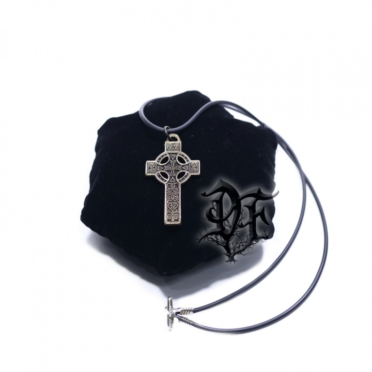картинка Кулон Кельтский крест латунь от магазина Darkforest