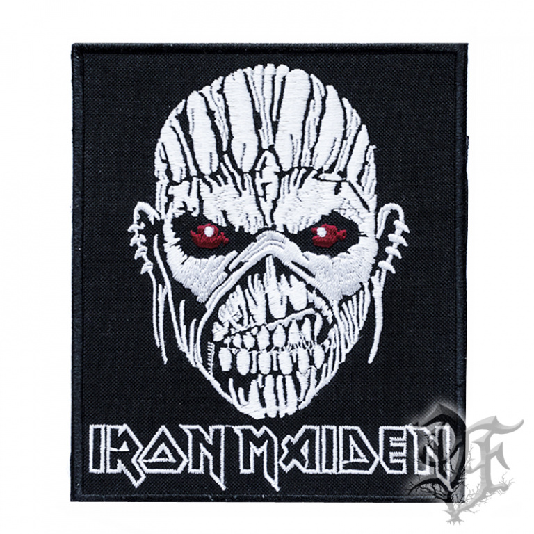 картинка Нашивка Iron Maiden череп от магазина Darkforest