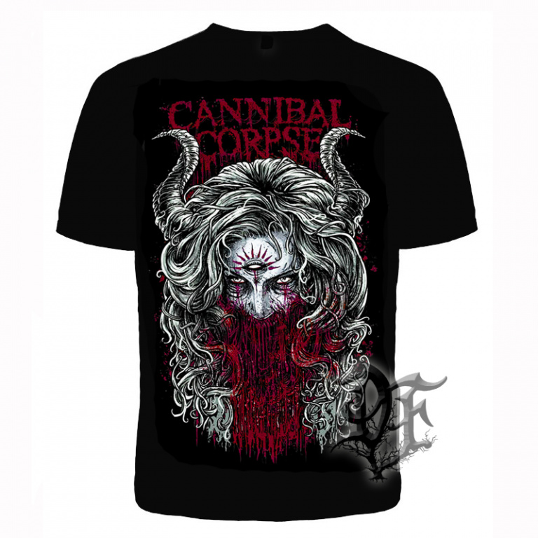 картинка Футболка Cannibal Corpse девушка от магазина Darkforest