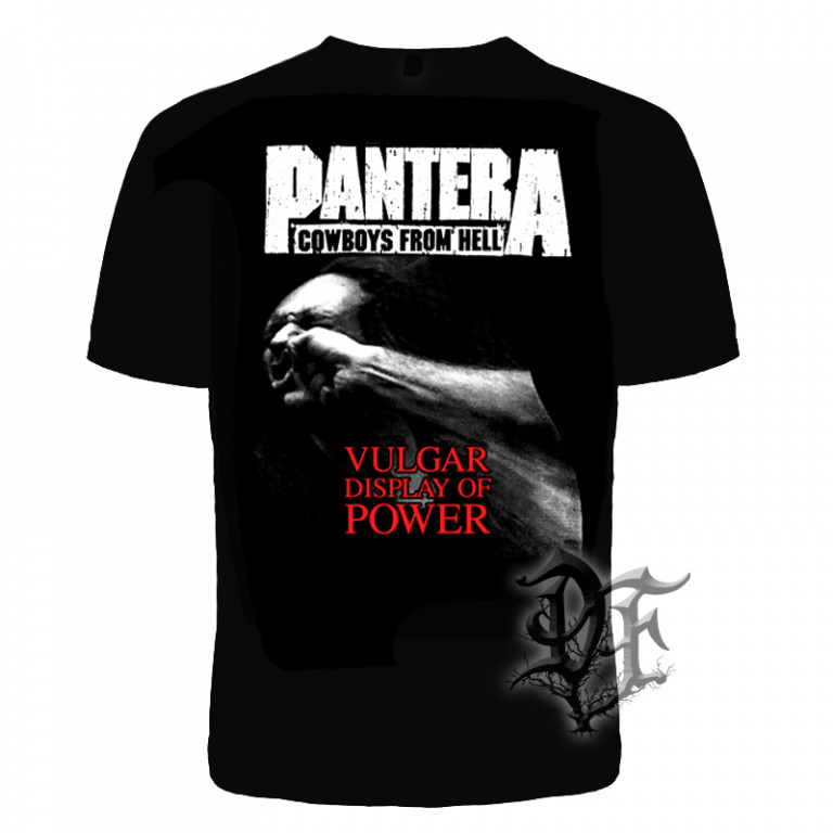 картинка Футболка Pantera Vulgar display of Power от магазина Darkforest