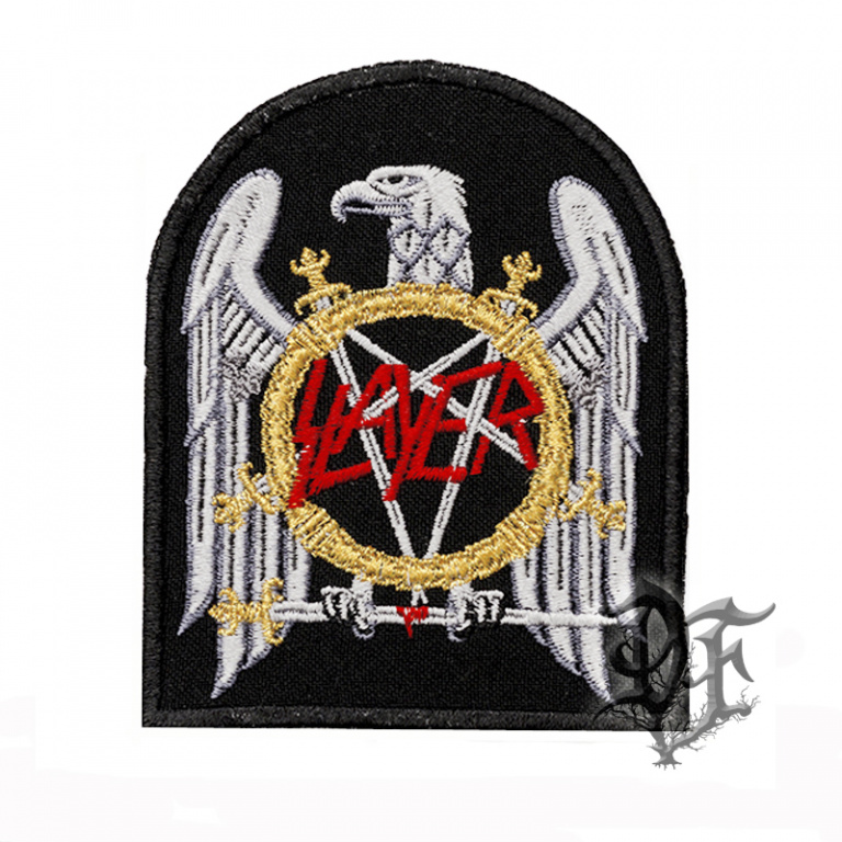 картинка Нашивка Slayer логотип от магазина Darkforest