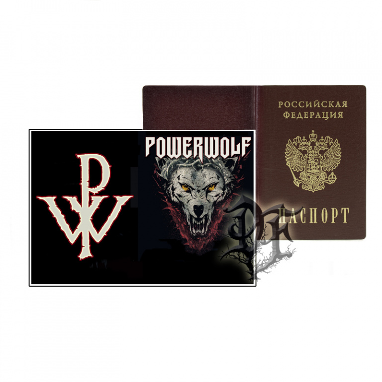 картинка Обложка для паспорта Powerwolf от магазина Darkforest
