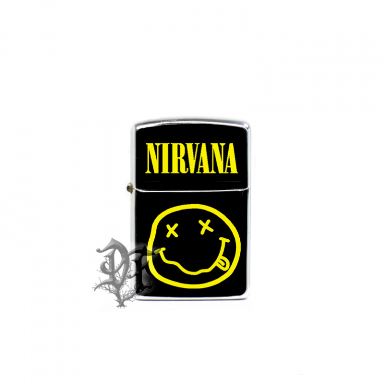 картинка Зажигалка Nirvana логотип от магазина Darkforest