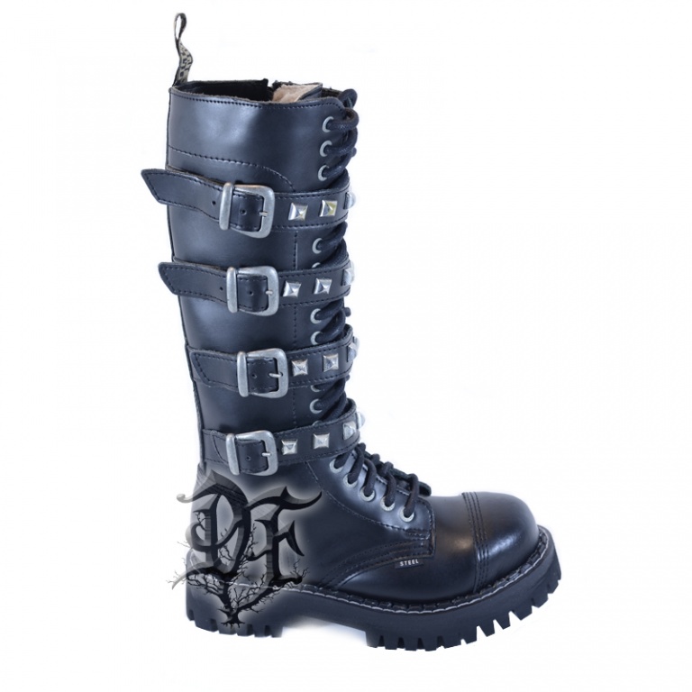 картинка Ботинки зимние STEEL 139 ON 4P Z PIRAM Black от магазина Darkforest