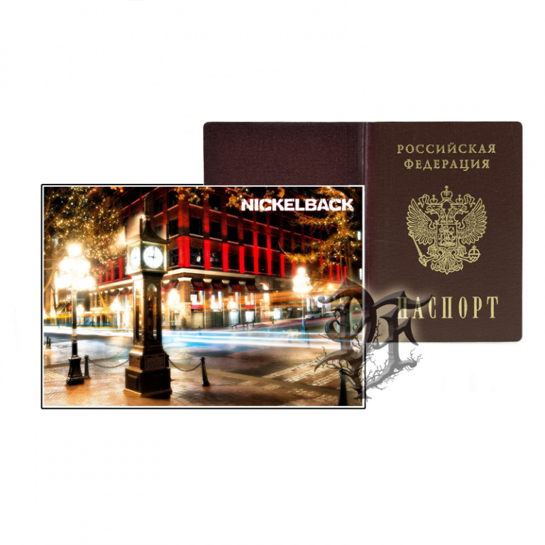 картинка Обложка для паспорта Nickelblak город от магазина Darkforest