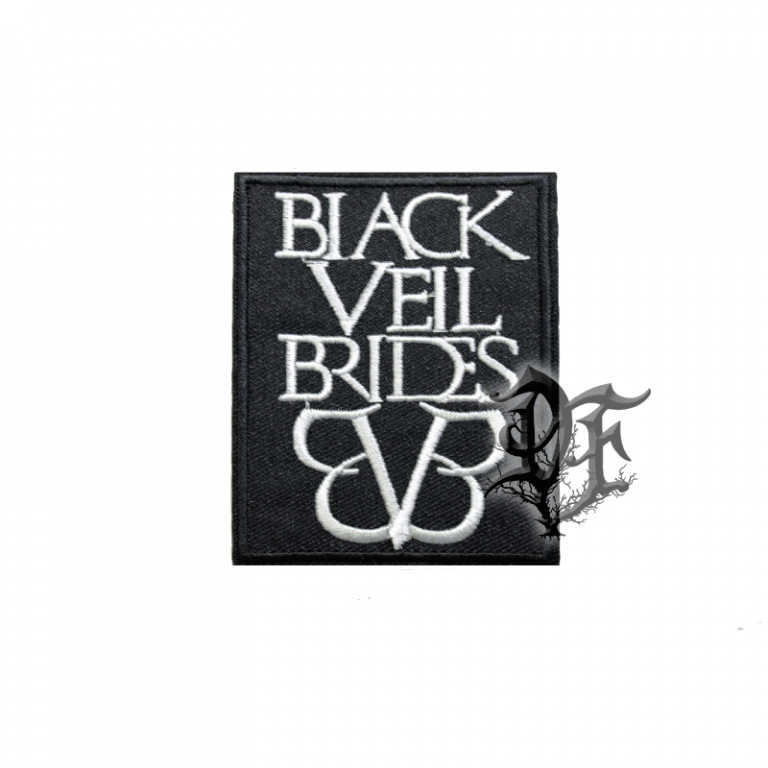 картинка Нашивки Black Veil Brides надпись от магазина Darkforest