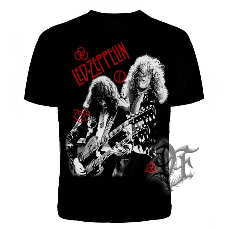картинка Футболка Led Zeppelin гитарист от магазина Darkforest
