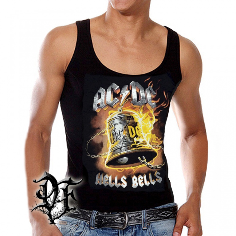 картинка Майка AC/DC hells bells от магазина Darkforest