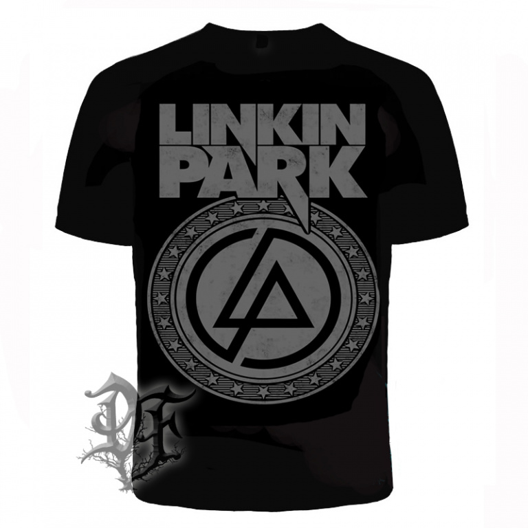 картинка Футболка Linkin Park серая от магазина Darkforest
