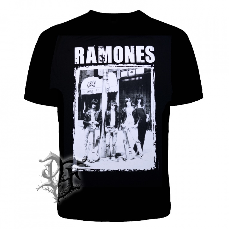 картинка Футболка Ramones ч.б от магазина Darkforest