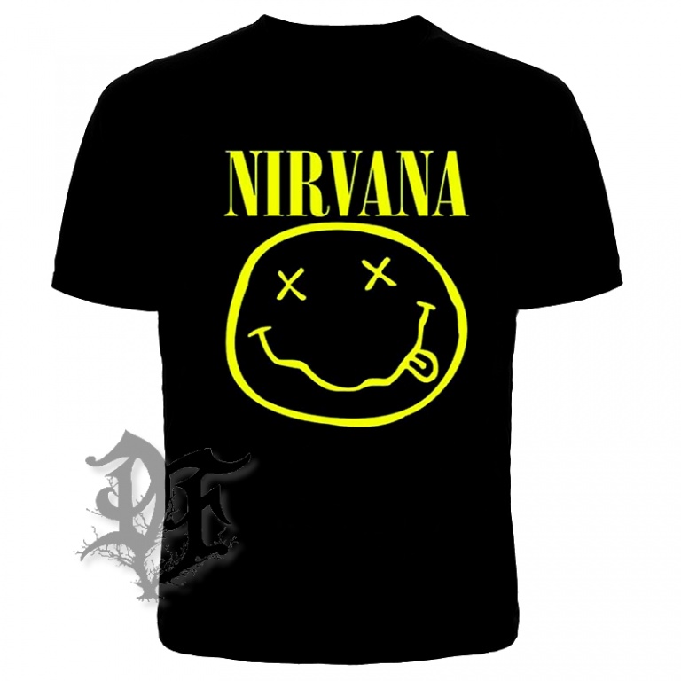 картинка Футболка Nirvana логотип от магазина Darkforest