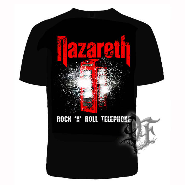 картинка Футболка Nazareth Rock n Roll Telephone от магазина Darkforest