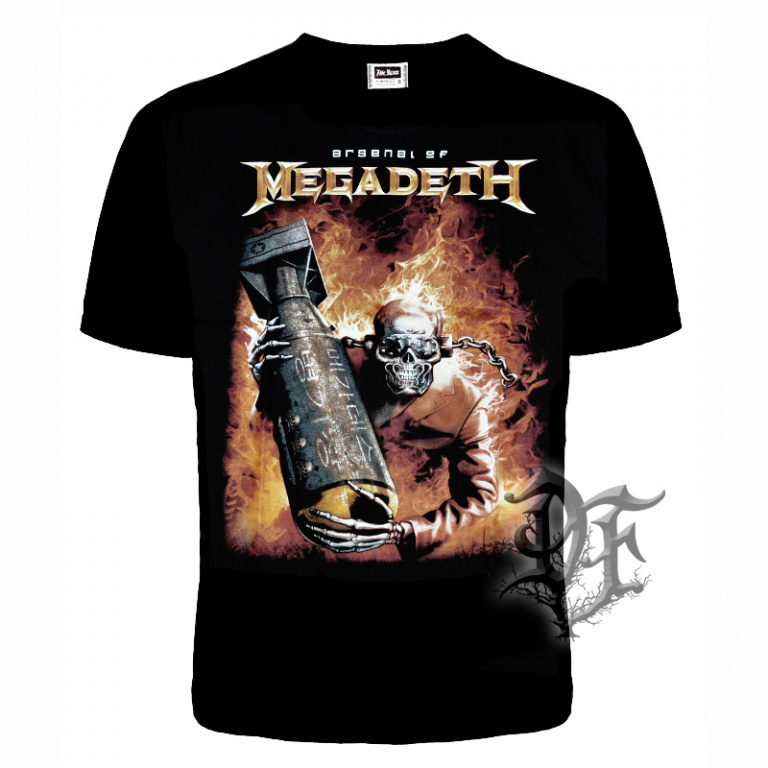 картинка Футболка Megadeth Arsenal от магазина Darkforest