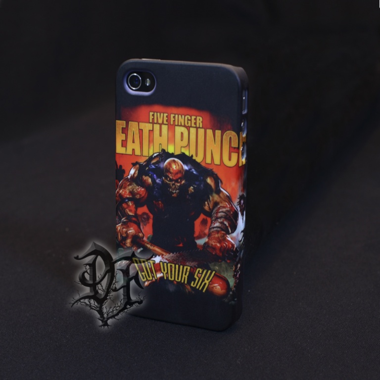 Чехол для  iPhone 5 Five Finger Death Punch