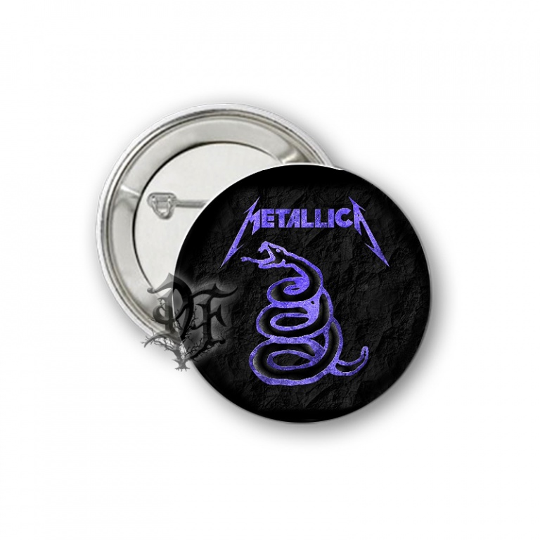 Значок Metallica кобра