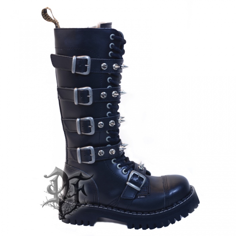 картинка Ботинки зимние STEEL 139 ON 5P Z SPIKES Black от магазина Darkforest