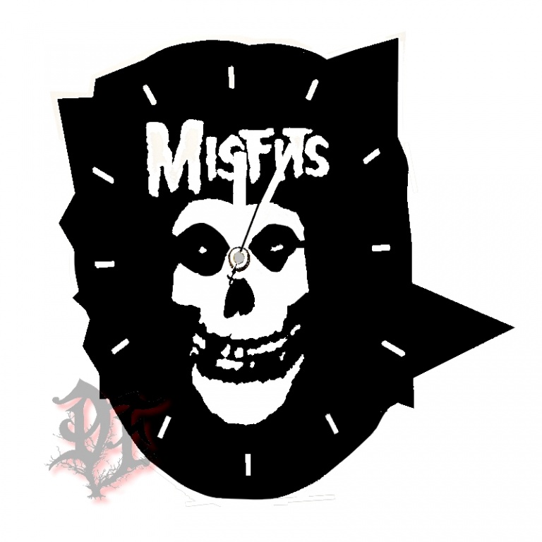 картинка Часы настенные Misfits от магазина Darkforest