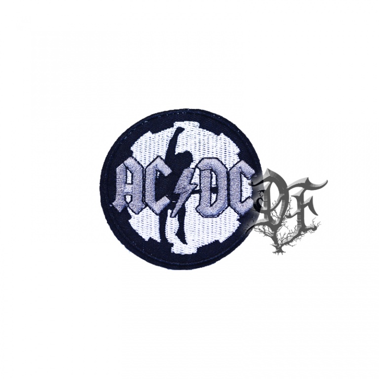 Нашивка AC/DC круглая