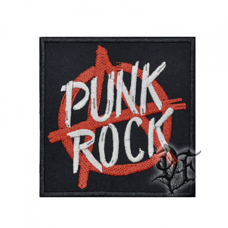 картинка Нашивка Анархия Punk Rock от магазина Darkforest