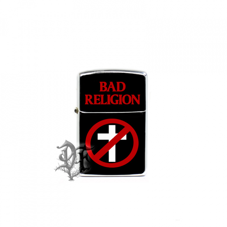 картинка Зажигалка Bad Religion от магазина Darkforest