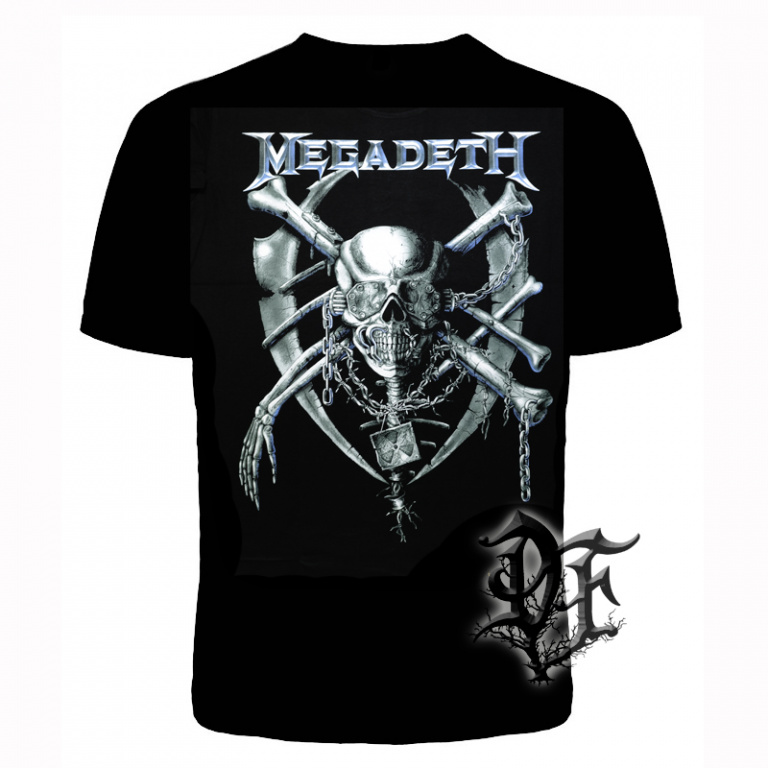 картинка Футболка Megadeth логотип от магазина Darkforest