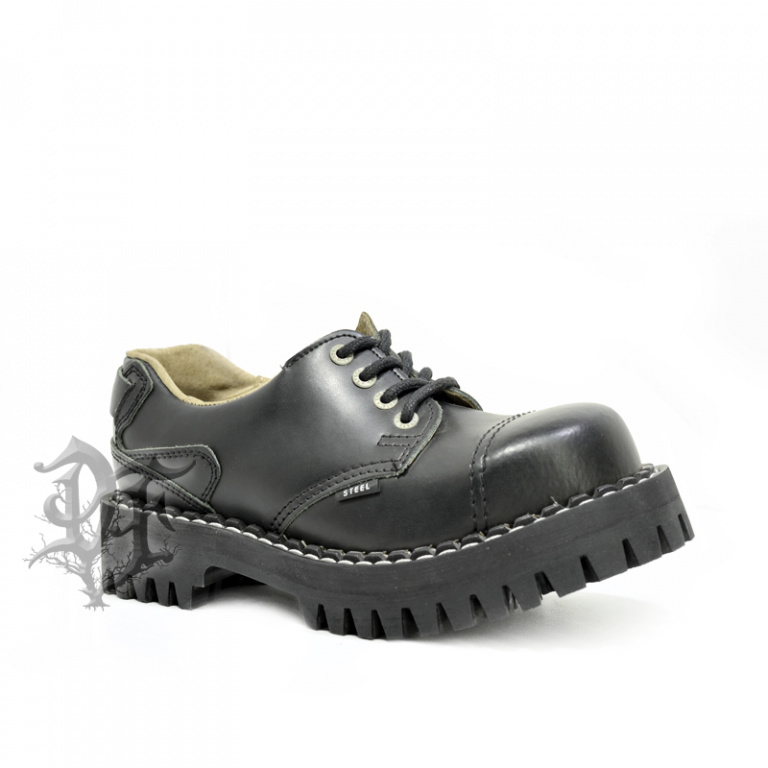 картинка Ботинки STEEL 155 156 0M Black от магазина Darkforest