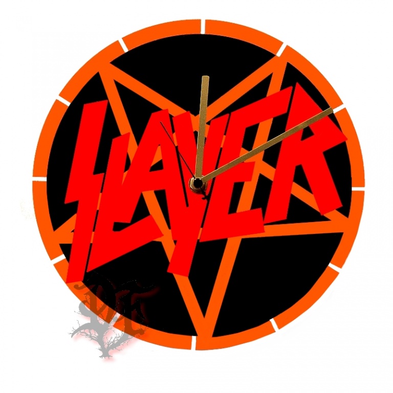 картинка Часы настенные Slayer от магазина Darkforest