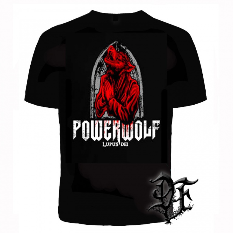 картинка Футболка Powerwolf lupus del от магазина Darkforest