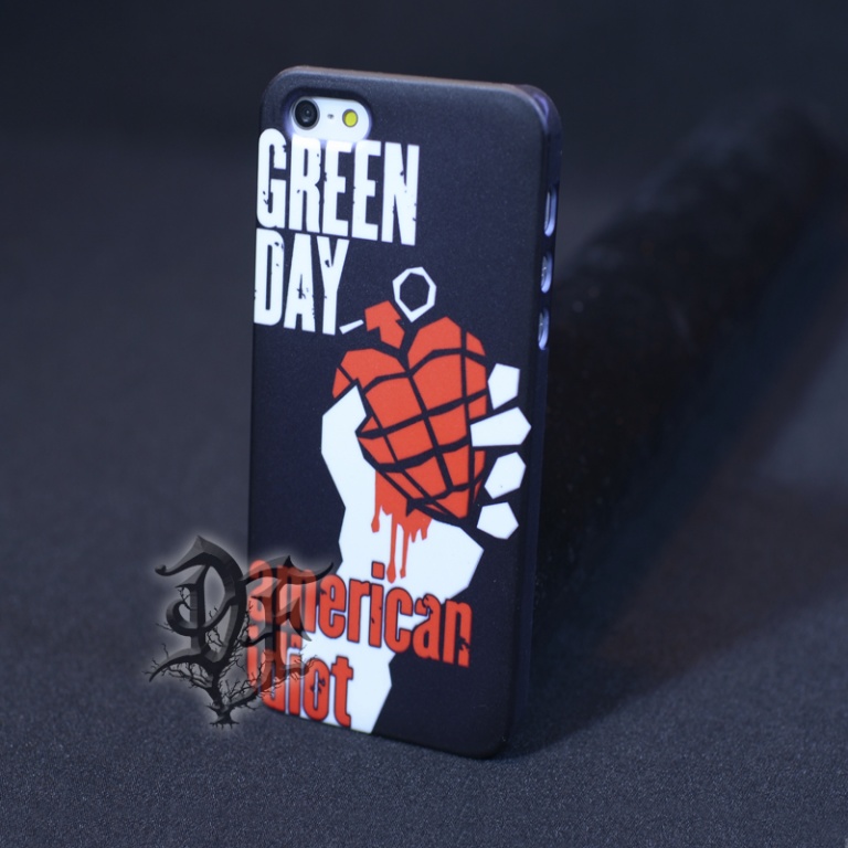 картинка Чехол для  iPhone 5 Green Day American Idiot от магазина Darkforest