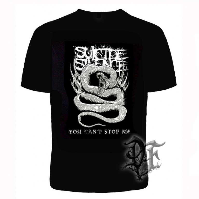 картинка Футболка Suicide Silence змея от магазина Darkforest