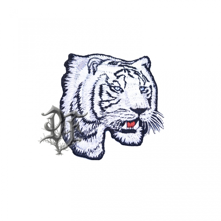 картинка Нашивка Тигр белый от магазина Darkforest