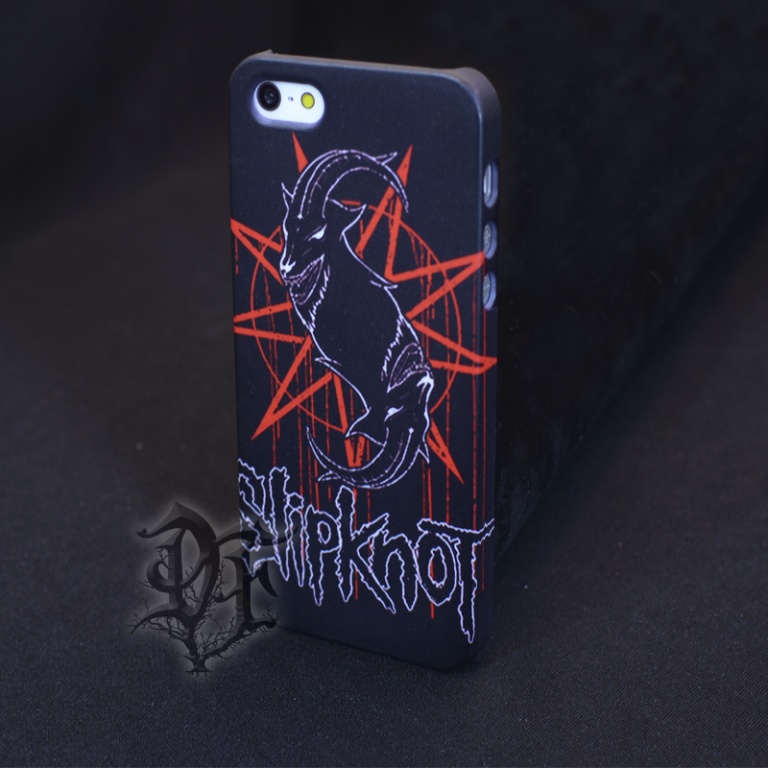картинка Чехол для  iPhone 5 Slipknot штрих от магазина Darkforest
