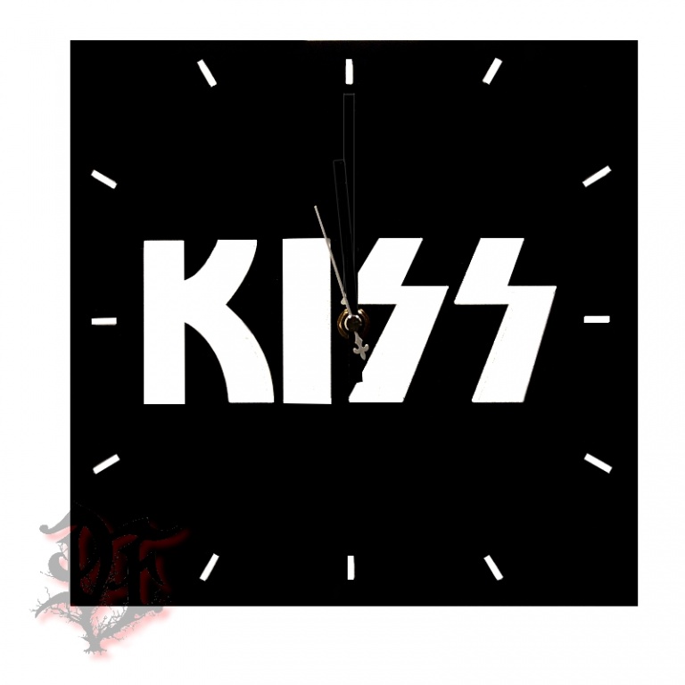 картинка Часы настенные Kiss от магазина Darkforest
