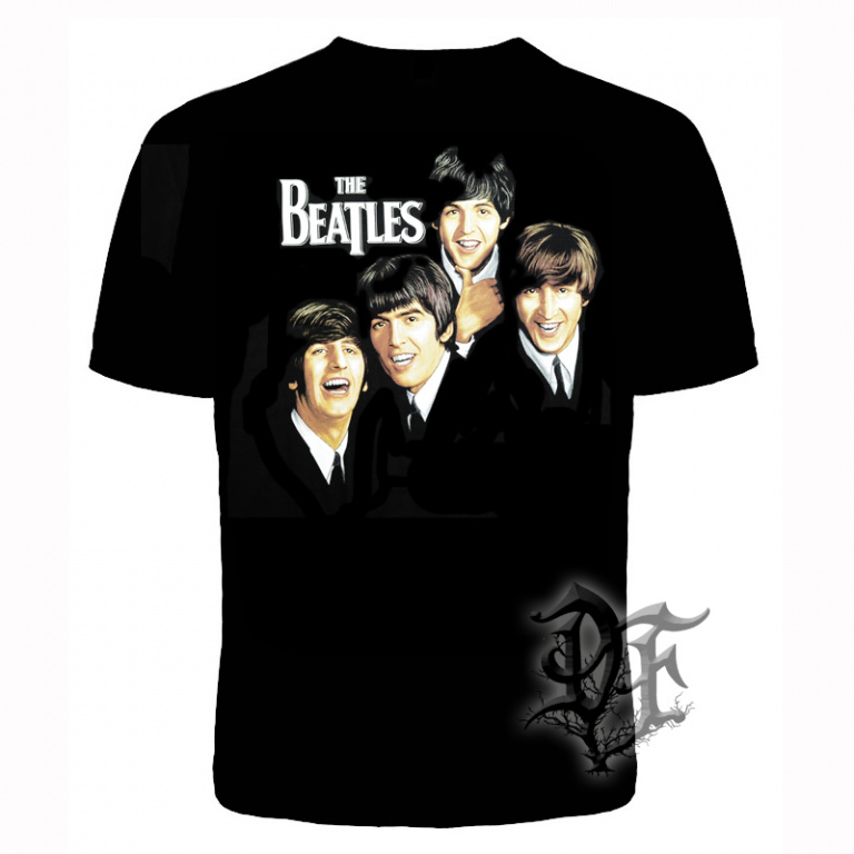 картинка Футболка Beatles четверка от магазина Darkforest