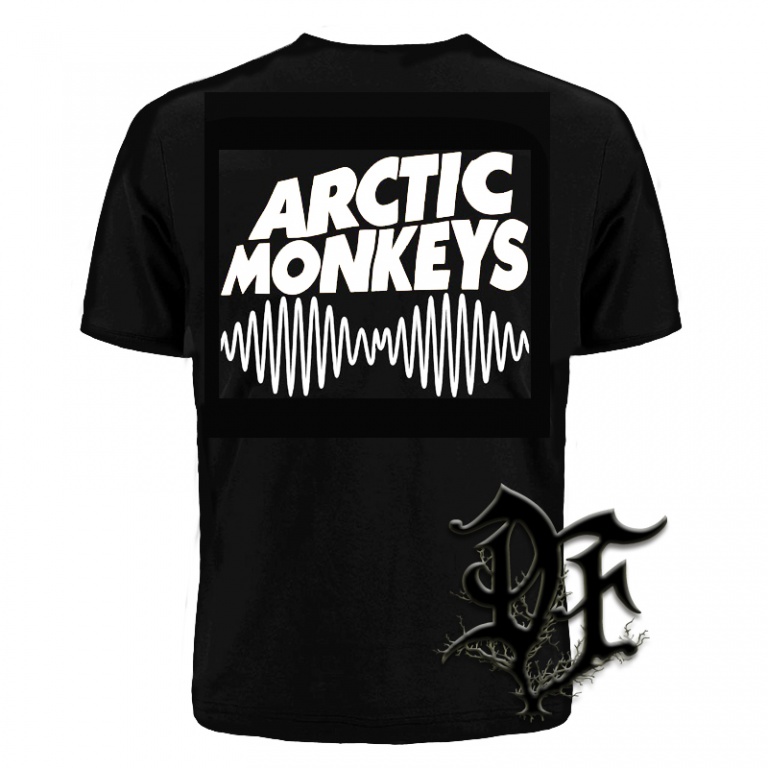 картинка Футболка Arctic monkeys логотип от магазина Darkforest