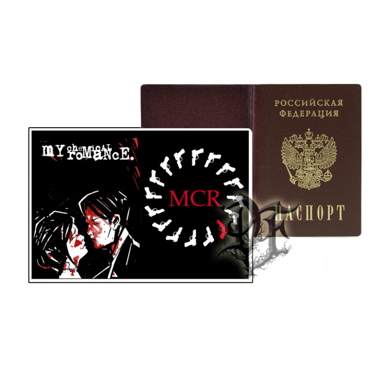 картинка Обложка для паспорта My Chemical Romance альбом от магазина Darkforest