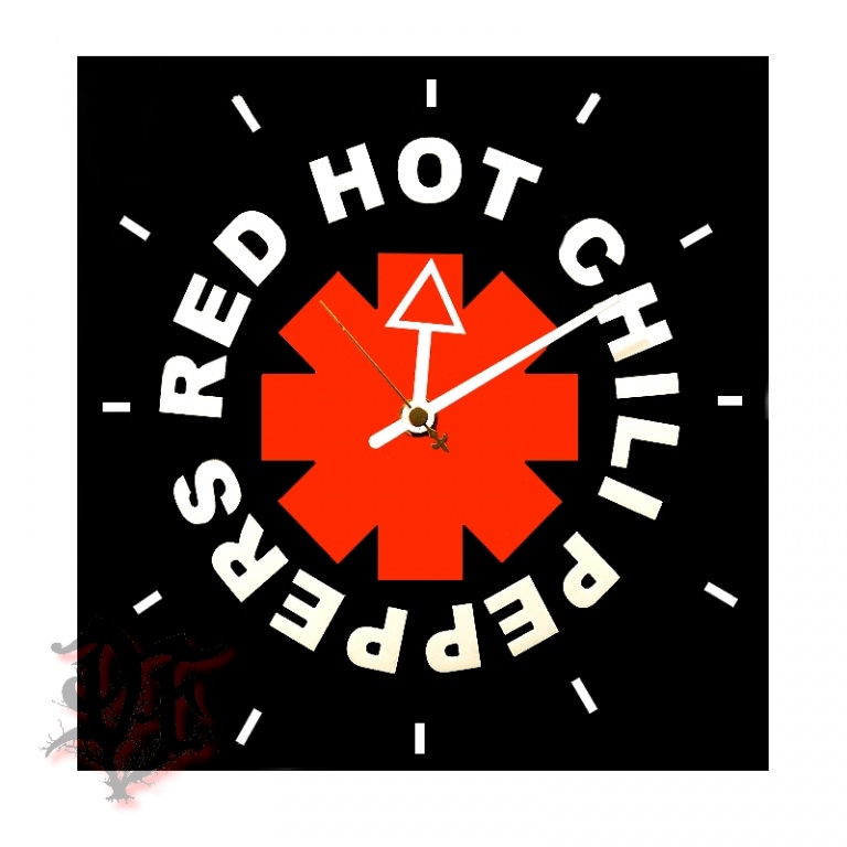 картинка Часы настенные Red Hot Chili Peppers от магазина Darkforest