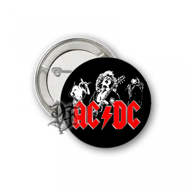 Значок AC/DC солист